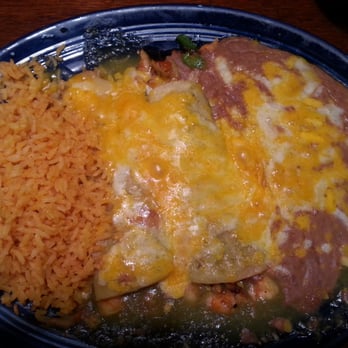 Ray's Tepeyac - Shrimp Enchiladas in Salsa Verde - Mexican Near Me - Covina, California