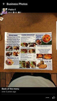 Menu photo 7 Glady's Restaurante Salvadoreño Mesa, AZ Menu photo 7 Glady's Restaurante Salvadoreño Mesa, AZ