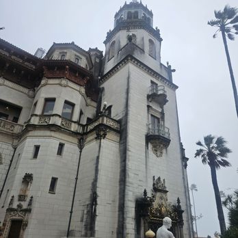 Hearst Castle - Marion Davies window & bell tower - Tours Near Me - San Simeon, California