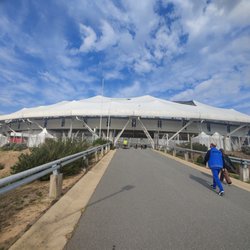 Estadio Único Ciudad de La Plata - Looks like a giant Bedouin tent.