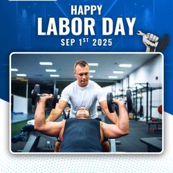 Happy Labor Day from #MotionFitness!
Today, we celebrate your hard work and dedication--both in life and in fitness!