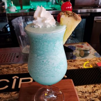 Sunset Bar & Grille - Beautiful Blue Daiquiri - Asian Fusion Near Me - Trinidad, Colorado Sunset Bar & Grille - Beautiful Blue Daiquiri - Asian Fusion Near Me - Trinidad, Colorado