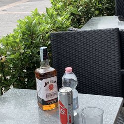 Bar Centrale - Yes Uncle Dave bought a bottle of Jim Bean in Italy.