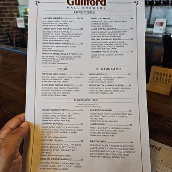Guilford Hall Brewery - Menu - Breweries Near Me - Baltimore, Maryland Guilford Hall Brewery - Menu - Breweries Near Me - Baltimore, Maryland