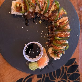 Forks & Stix - Jumbo Salmon roll - Poke Near Me - Big Pine Key, Florida