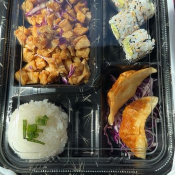 Sushi Fever - Chicken Teriyaki Bento - Conveyor Belt Sushi Near Me - Albuquerque, New Mexico