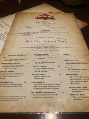 Menu photo 5 Das Stein Haus Spokane, WA Menu photo 5 Das Stein Haus Spokane, WA