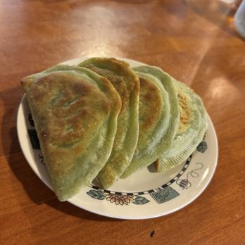 Mother's Dumplings - Egg and chive pancake (more like empanada shape) - Chinese Near Me - Toronto, Ontario Mother's Dumplings - Egg and chive pancake (more like empanada shape) - Chinese Near Me - Toronto, Ontario