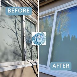 Uncle Squeegees Window Cleaning - Before and after window cleaning