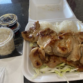 Lulu Hawaiian BBQ - Hawaiian barbecue chicken regular $11.50 everything you see the chicken is BIG!!!! - Hawaiian Near Me - Henderson, Nevada Lulu Hawaiian BBQ - Hawaiian barbecue chicken regular $11.50 everything you see the chicken is BIG!!!! - Hawaiian Near Me - Henderson, Nevada