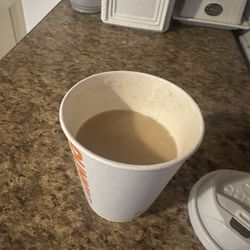 Dunkin' - small holiday cookie latte