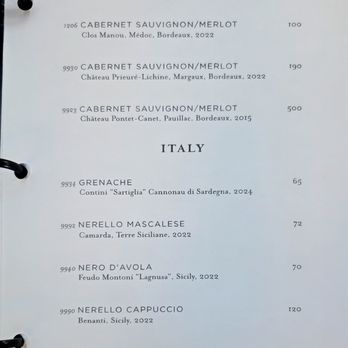 ABA - Drink menu page 18 - Mediterranean Near Me - Nashville, Tennessee