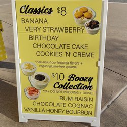 The Pudding Lady - Flavors