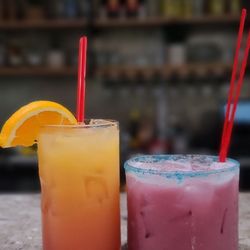 Lolita’s Bar & Grill In Lawrenceville - Tequila Sunrise & Blueberry Coconut Marg
