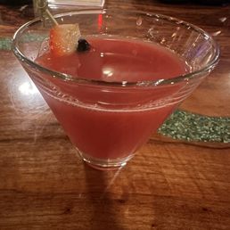 Blood orange martini Blood orange martini