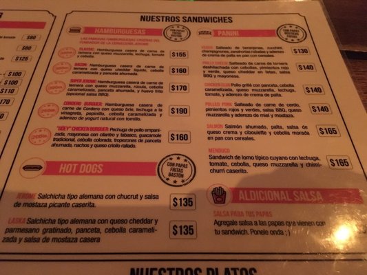 Menu photo 6 Jerome Buenos Aires, C
