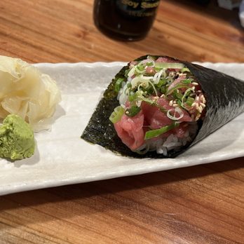 Miso Japanese Restaurant - Fatty Tuna Hand Roll - Japanese Near Me - Sacramento, California