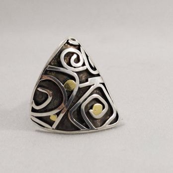 Studios On High Gallery - Tribal Ring #4 by Carole Bucklew - Art Galleries Near Me - Columbus, Ohio