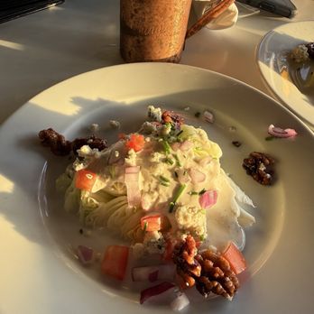 BLK Earth Sea Spirits - Full size Wedge Salad (that the kitchen split for us) - Seafood Near Me - Huntington Beach, California BLK Earth Sea Spirits - Full size Wedge Salad (that the kitchen split for us) - Seafood Near Me - Huntington Beach, California