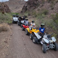 Above All Las Vegas ATV Tours & Watercraft Rentals - Bring the kids! 7 yrs old and up ride their own atv