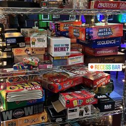 Recess Bar - Board games