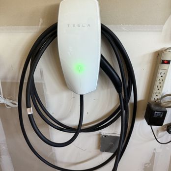 Sac Town Electric - My new Tesla wall connector in the garage! - Electricians Near Me - Sacramento, California