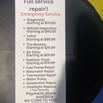 S&W Mobile Mechanic - Our spring specials - Auto Repair Near Me - Barberton, Ohio S&W Mobile Mechanic - Our spring specials - Auto Repair Near Me - Barberton, Ohio