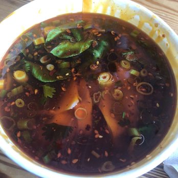 The Dumpling Lady - 2021.08.01 - Szechuan chili wonton soup - Szechuan Near Me - Charlotte, North Carolina The Dumpling Lady - 2021.08.01 - Szechuan chili wonton soup - Szechuan Near Me - Charlotte, North Carolina