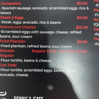 Denny's Cafe - Wide range of section. - Latin American Near Me - Lorton, Virginia Denny's Cafe - Wide range of section. - Latin American Near Me - Lorton, Virginia