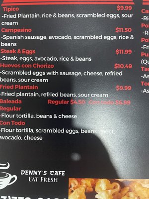 Menu photo 2 Denny's Cafe Lorton, VA Menu photo 2 Denny's Cafe Lorton, VA