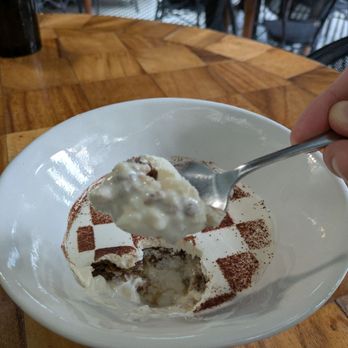Bruna Restaurante - @endoedibles on Instagram 09/13/25 Rice Pudding Tiramisu - Rice Pudding, Chocolate Cake soaked in Stellar Coffee, Cream Cheese, Cinnamon - Wine Bars Near Me - Guadalajara, JAL Bruna Restaurante - @endoedibles on Instagram 09/13/25 Rice Pudding Tiramisu - Rice Pudding, Chocolate Cake soaked in Stellar Coffee, Cream Cheese, Cinnamon - Wine Bars Near Me - Guadalajara, JAL