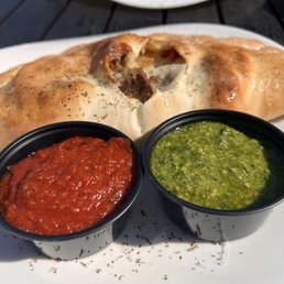 Fatty B with a side of pesto