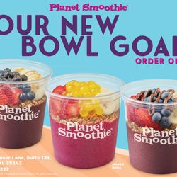 Planet Smoothie - LOTS of bowl options!