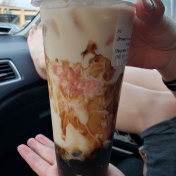 Ume Tea - Brown sugar milk with Boba - Coffee & Tea Near Me - Cupertino, California