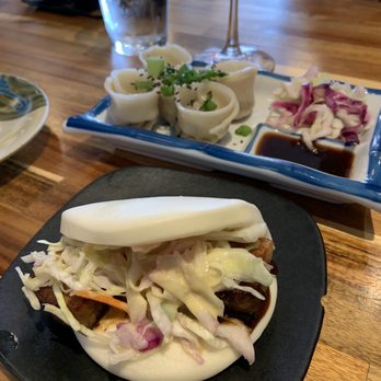Kaizen - Pork belly bao and daily special pork dumplings! - Asian Fusion Near Me - Knoxville, Tennessee