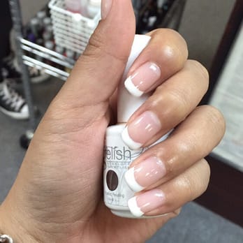 Nail Chic - Perfect french tips shellac by Michelle - Nail Salons Near Me - Newark, California