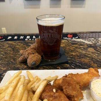 Altitude Chophouse & Brewery - Irish red with fish n chips - Pubs Near Me - Laramie, Wyoming Altitude Chophouse & Brewery - Irish red with fish n chips - Pubs Near Me - Laramie, Wyoming