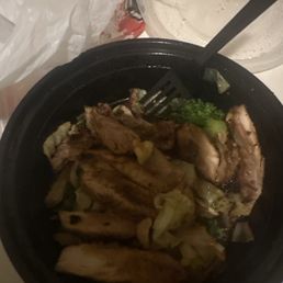 Terayaki chicken with vegetables Terayaki chicken with vegetables