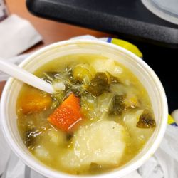 Coconutz Fusion Cafe - Callao, pumpkin, okra goodness