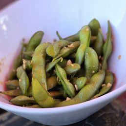 Garlic Edamame