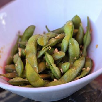 Hungry Crowd - Garlic Edamame - New American Near Me - Los Angeles, California