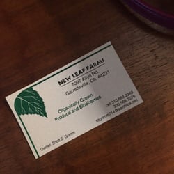 New Leaf Farms - Info!