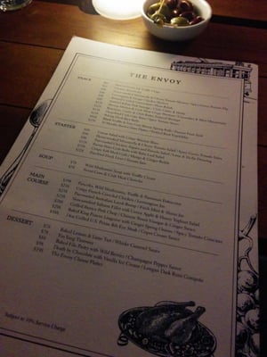 Menu photo 6 The Envoy Hong Kong, HK