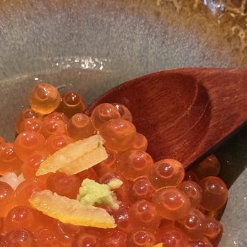 Sushi Yolo - Salmon egg appetizer - Sushi Bars Near Me - New York, New York Sushi Yolo - Salmon egg appetizer - Sushi Bars Near Me - New York, New York