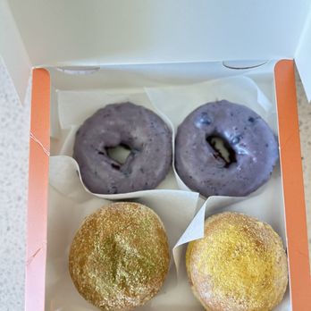 Old Ferry Donut - Blueberry and Matcha - Donuts Near Me - San Gabriel, California Old Ferry Donut - Blueberry and Matcha - Donuts Near Me - San Gabriel, California