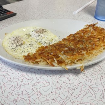 J's Prairie Rose - 2 egg breakfast. Missing the sourdough toast in the picture. - Breakfast & Brunch Near Me - Laramie, Wyoming J's Prairie Rose - 2 egg breakfast. Missing the sourdough toast in the picture. - Breakfast & Brunch Near Me - Laramie, Wyoming