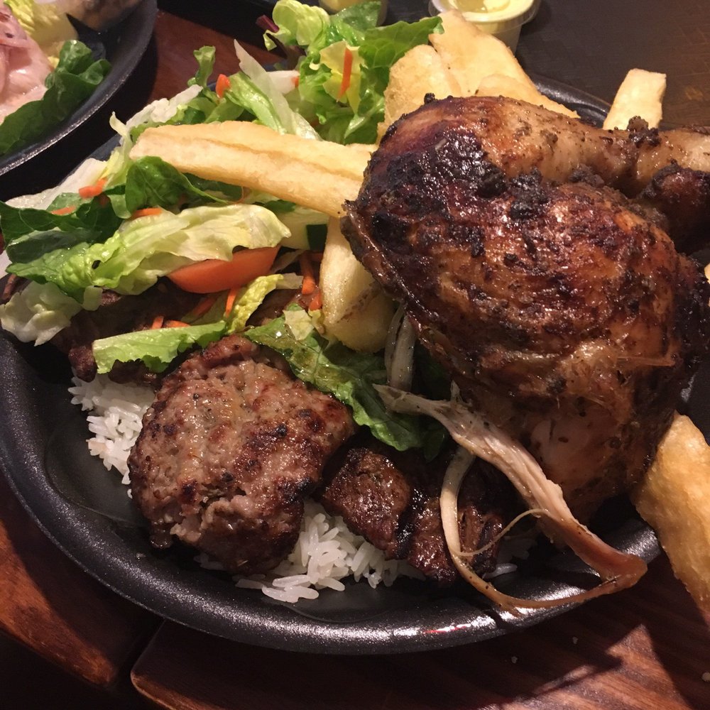 Lima's Chicken - Parrillada Lima: Chicken, Steak & Chorizo with 2 sides. - Chicken Wings Near Me - Hanover, Maryland Lima's Chicken - Parrillada Lima: Chicken, Steak & Chorizo with 2 sides. - Chicken Wings Near Me - Hanover, Maryland