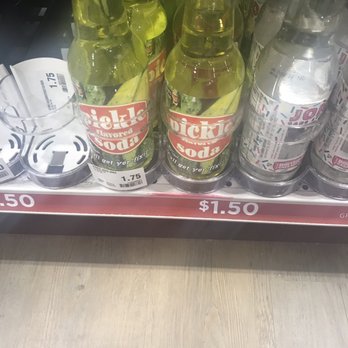 Market Street - Pickle soda ! And to the right birthday cake soda - Grocery Near Me - Frisco, Texas Market Street - Pickle soda ! And to the right birthday cake soda - Grocery Near Me - Frisco, Texas