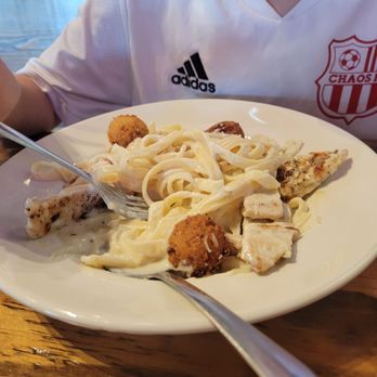 Shuck Me Denton - Blackened Chicken Alfredo - Seafood Near Me - Denton, Texas Shuck Me Denton - Blackened Chicken Alfredo - Seafood Near Me - Denton, Texas