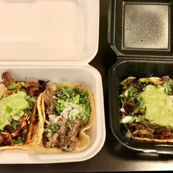 Aztek Tacos - Al Pastor, lengua and Aztek tacos